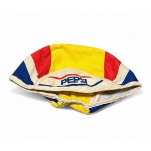Vintage Pepsi Sportcap Toddler Kids Colorblock Cycling Cap Hat One Size 90s